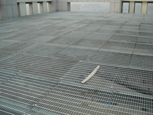 熱浸鋅平臺鋼格板