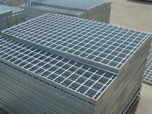 熱浸鋅平臺<a href='http://www.wmvu.com.cn'>鋼格柵</a>板 熱浸鋅平臺鋼格柵板