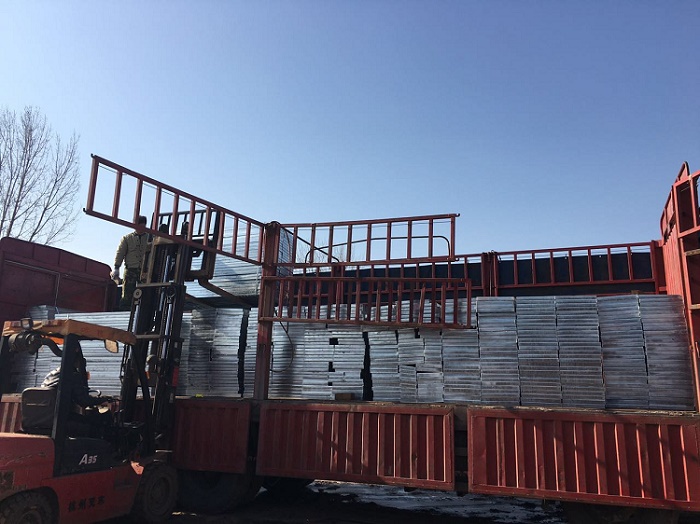 熱浸鋅格柵板平臺